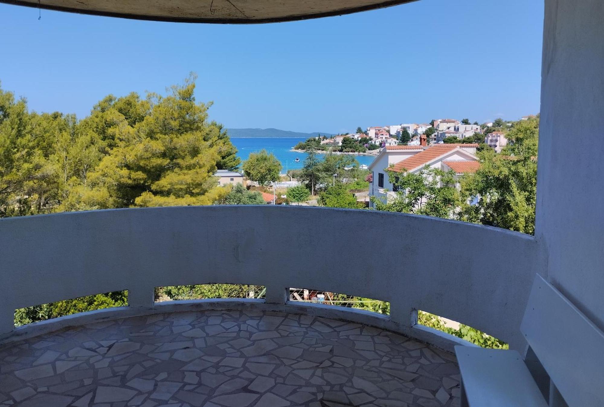 Braco Apartments By The Sea With A Sea View Zaboric Exteriör bild